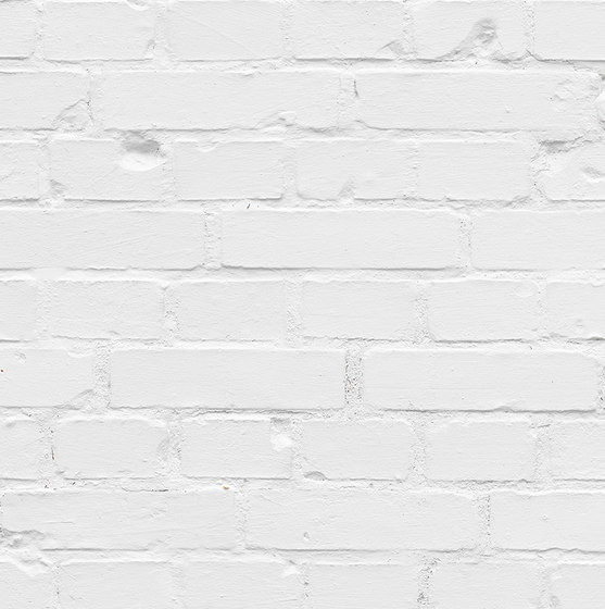 Captured Reality | White Brick Wall | Bespoke wall coverings | Mr Perswall