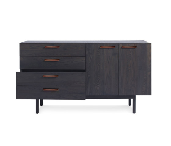 Shale 4 Drawer - 2 Door Credenza | Buffets / Commodes | Blu Dot
