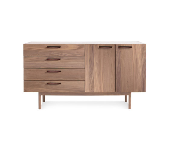 Shale 4 Drawer - 2 Door Credenza | Buffets / Commodes | Blu Dot