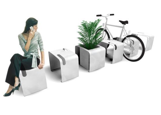 Vélopark planter unit | Maceteros | Concept Urbain