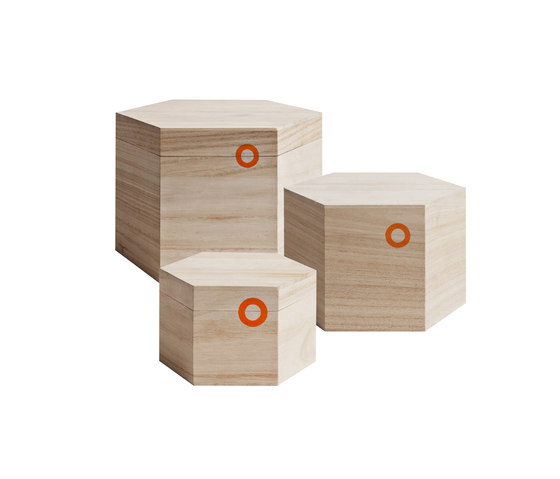 Balsabox Hexagon | Boîtes de rangement | nomess copenhagen