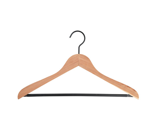 Cedar hanger with bar | Coat hangers | nomess copenhagen