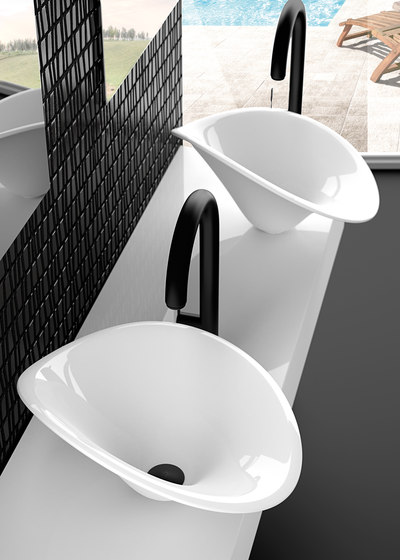 Flower | Wash basins | Glass Design