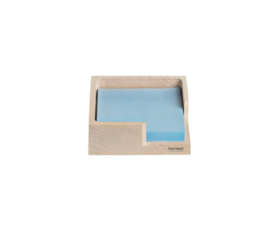 Wooden notepad holder | Portaobjetos | nomess copenhagen