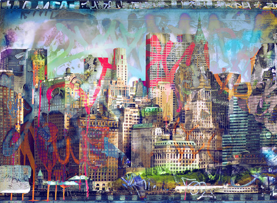 Urban Nature | Graffiti City | Rivestimenti su misura | Mr Perswall