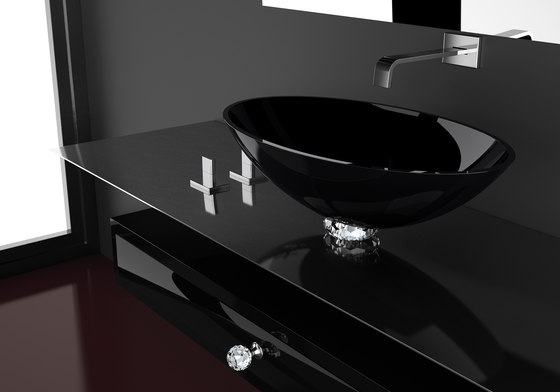 Collier | Wash basins | Glass Design