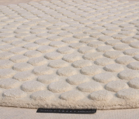 Bubbles White | Rugs | Nuzrat Carpet Emporium