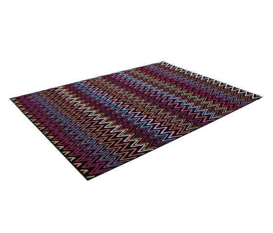 Zig Zag Black | Alfombras / Alfombras de diseño | Nuzrat Carpet Emporium
