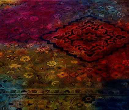 Graffiti Leaf | Tappeti / Tappeti design | Nuzrat Carpet Emporium