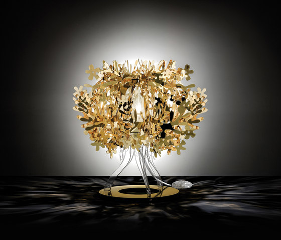 Fiorellina Gold table | Table lights | Slamp