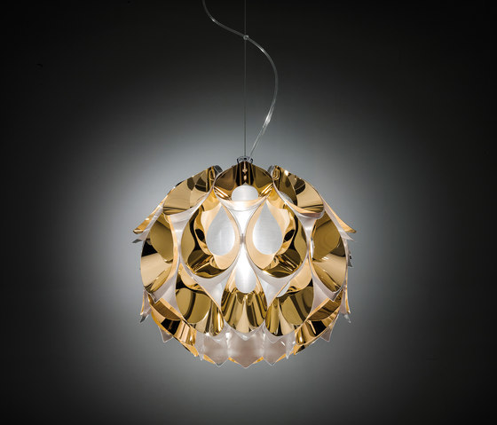 Flora Gold suspension small | Suspended lights | Slamp