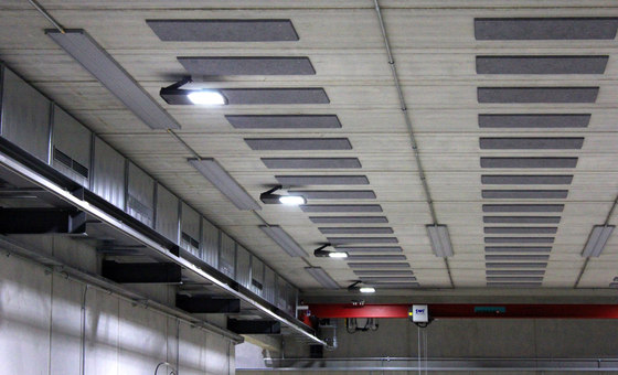 METRO Aula LED-Hallenbeleuchtung | Lámparas exteriores de techo / plafón | BURRI