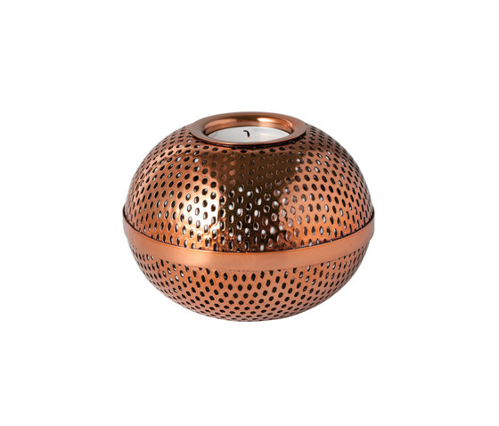Holger Tea Light copper | Candlesticks / Candleholder | Louise Roe