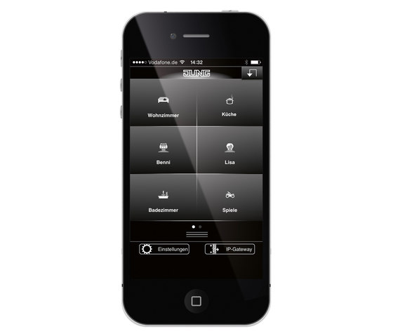 eNet iphone 5 | Funk-Systeme | JUNG