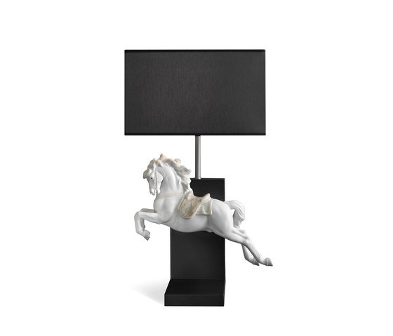 Horse on Pirouette - Lamp | Tischleuchten | Lladró
