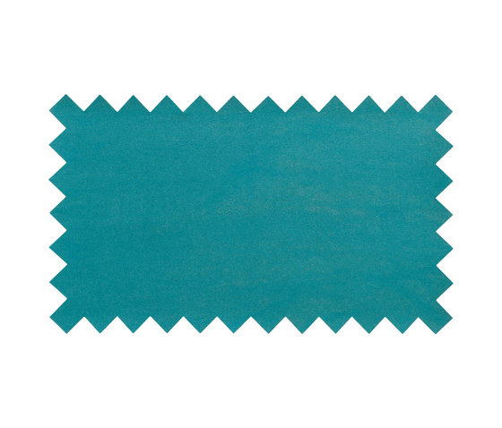 Zig Zag Rug Turquoise/Beige 3 | Formatteppiche | GAN