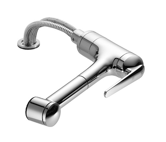 KWC DOMO Lever mixer|Pull-out spray with KWC JETCLEAN | Kitchen taps | KWC Home