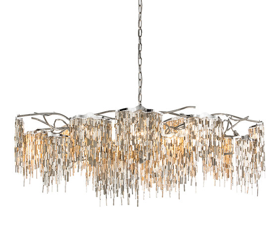 Arthur chandelier oval | Lámparas de araña | Brand van Egmond