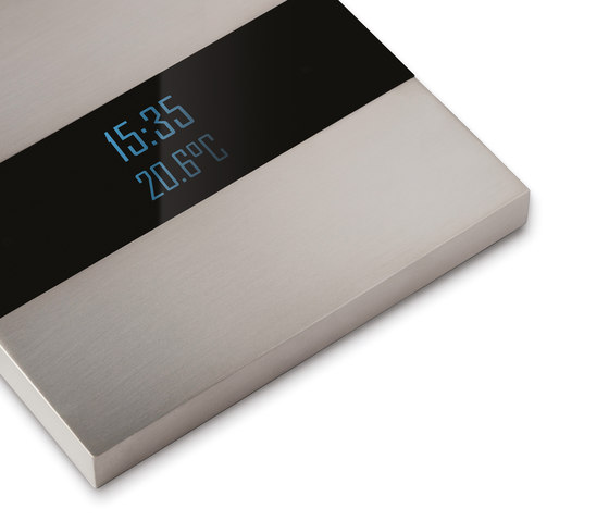 Deseo intelligent thermostat - brushed nickel | KNX-Systems | Basalte