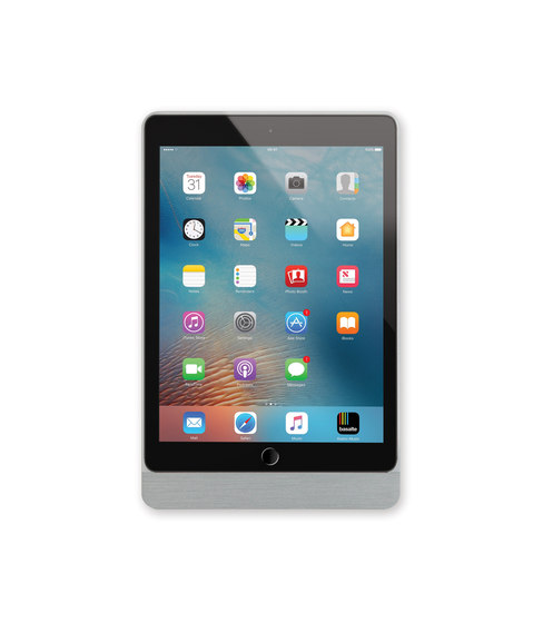 Eve Wandhalterung für iPad - gebürstet Aluminium | Smartphone / Tablet Dockingstationen | Basalte