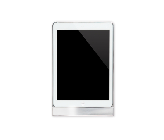 Eve Air polished aluminium square | Stations d'accueil smartphone / tablette | Basalte
