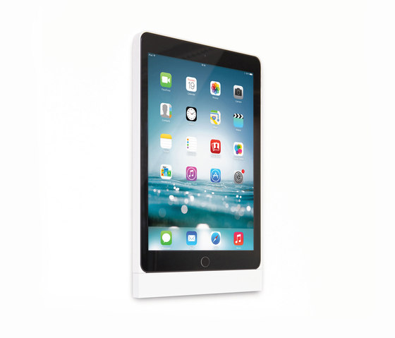 Eve Air satin white square | Dock smartphone / tablet | Basalte
