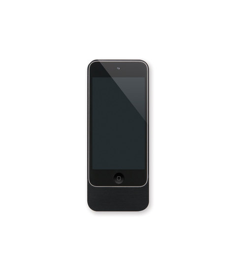 Eve wall mount for iPod touch - brushed black | Estaciones smartphone / tablet | Basalte