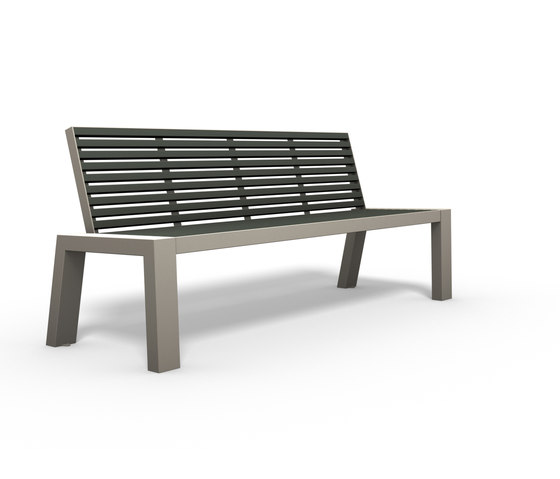 Comfony 10 Bench with armrests | Benches | BENKERT-BAENKE