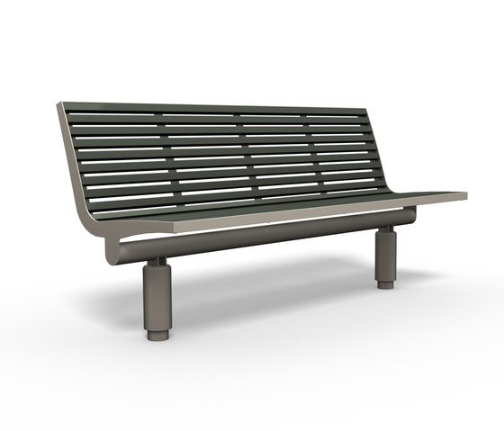 Comfony 400 Bench without armrests | Panche | BENKERT-BAENKE