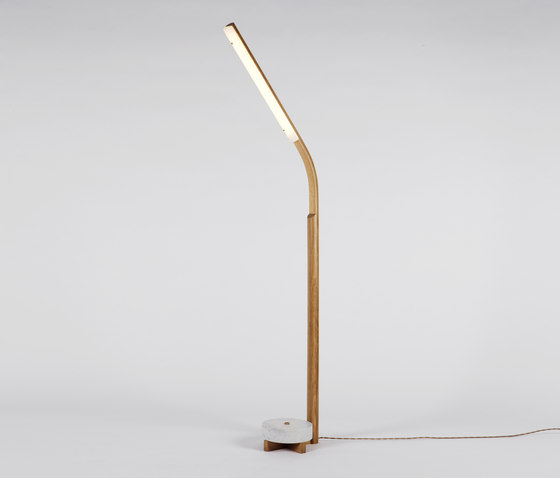 Counterweight Floor Lamp (Ash) | Free-standing lights | Roll & Hill