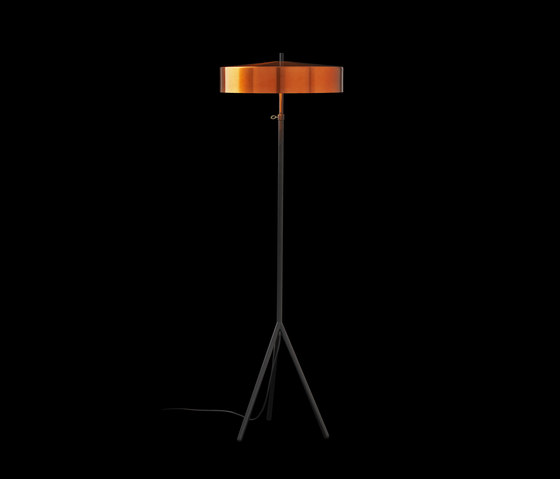 Cymbal 46 floorlamp copper colour | Standleuchten | Bsweden