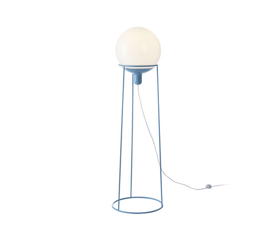 Dolly 36 floor lamp blue | Free-standing lights | Bsweden