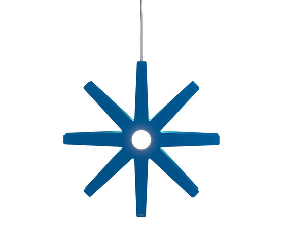 Fling 50 pendant medium blue | Lampade sospensione | Bsweden