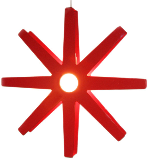 Fling 50 pendant red | Lampade sospensione | Bsweden