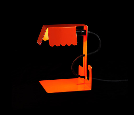 Lucy Table lamp Orange | Table lights | Bsweden