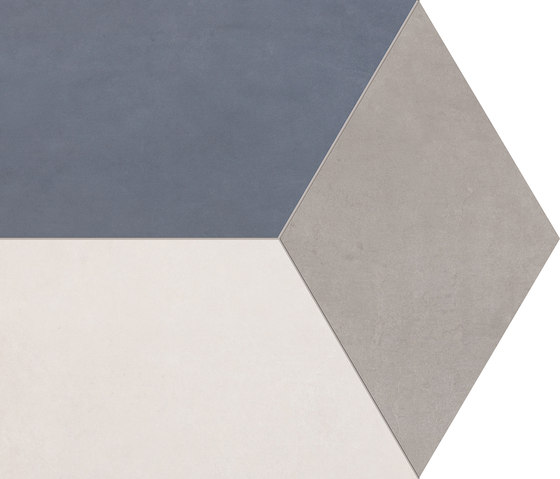 Visual blue|pearl|grey modular idro | Lastre ceramica | Ceramiche Supergres