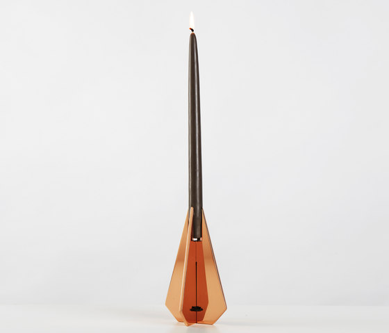 Cross 03 copper | Candlesticks / Candleholder | Roll & Hill
