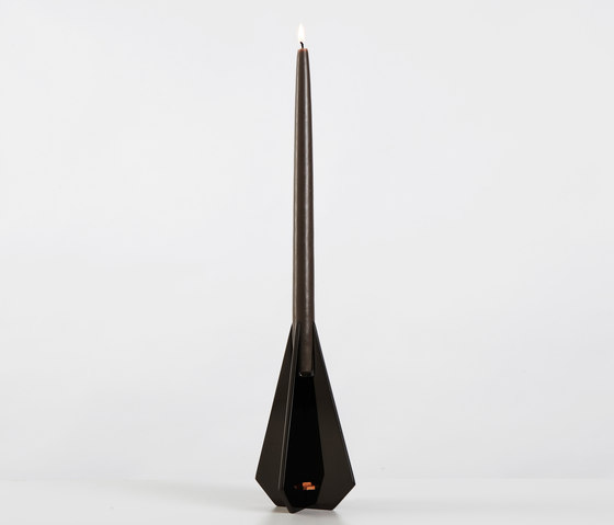 Cross 03 blackened steel | Candlesticks / Candleholder | Roll & Hill
