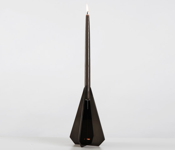 Cross 04 blackened steel | Candlesticks / Candleholder | Roll & Hill