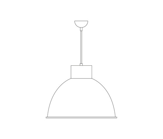 Giant 0 Pendant Light, Stone Grey with Wired Glass | Suspended lights | Original BTC