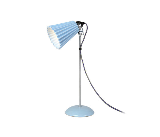 Hector Medium Pleat Table Light, Light Blue | Luminaires de table | Original BTC