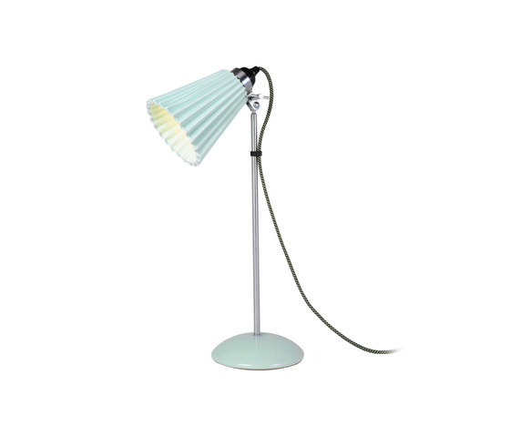 Hector Medium Pleat Table Light, Light Green | Lampade tavolo | Original BTC