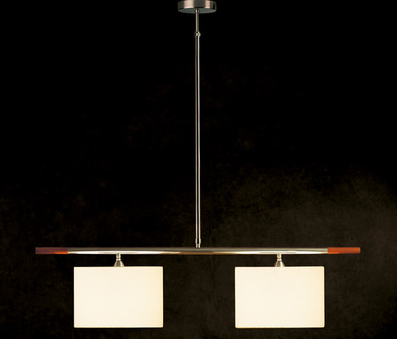 Mani 2 lamps suspension | Suspended lights | BOVER