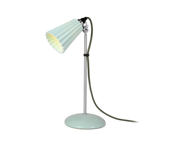 Hector Small Pleat Table Light, Light Green | Lámparas de sobremesa | Original BTC