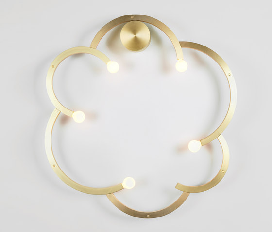 Blow Wall Mount (Brushed brass) | Wall lights | Roll & Hill
