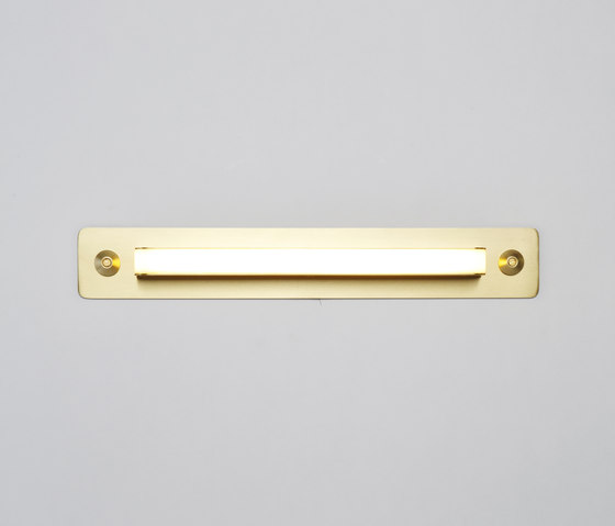 Halo Sconce - 18 inches (Brushed brass) | Wandleuchten | Roll & Hill