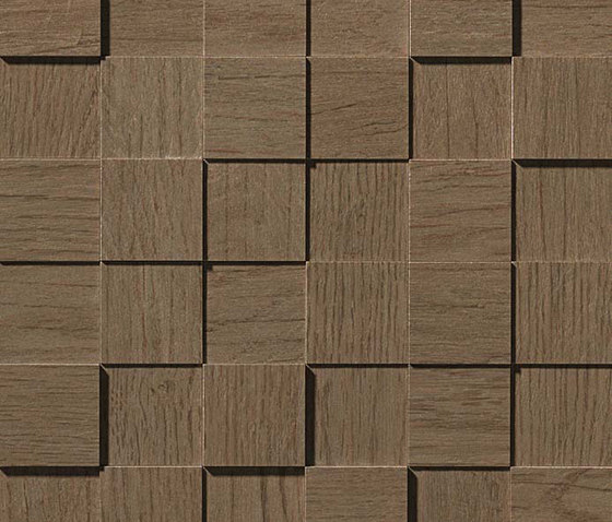Bord Cinnamon Mosaico Square 3D | Ceramic tiles | Atlas Concorde