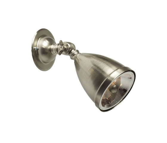 0761 Spotlight with Shade, includes lamp, Nickel Plated 0820 | Lámparas de pared | Original BTC