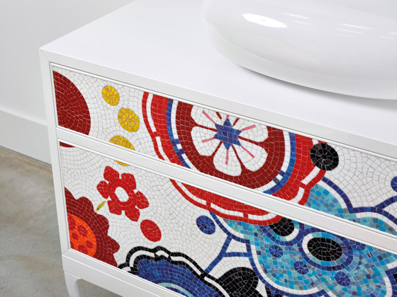 The Wanders Collection I Drawer unit Quadro | Vanity units | Bisazza