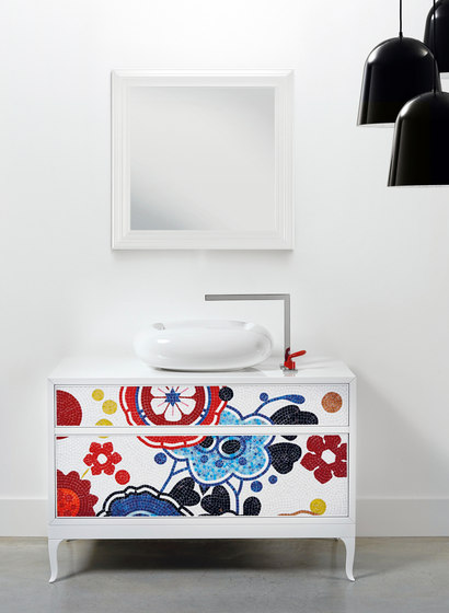 The Wanders Collection I Drawer unit Quadro | Vanity units | Bisazza
